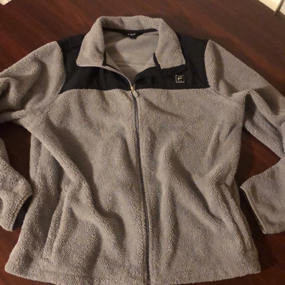 women’s fila zip up jacket